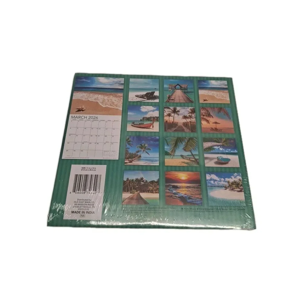 2026 Tropical Beaches Calendar 20